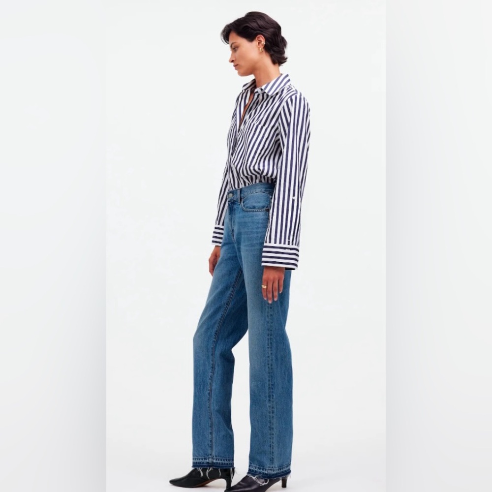 Brand NEW Rail Straight Jean in Reston Madewell size 27 SOLD OUT - Picture 9 of 15